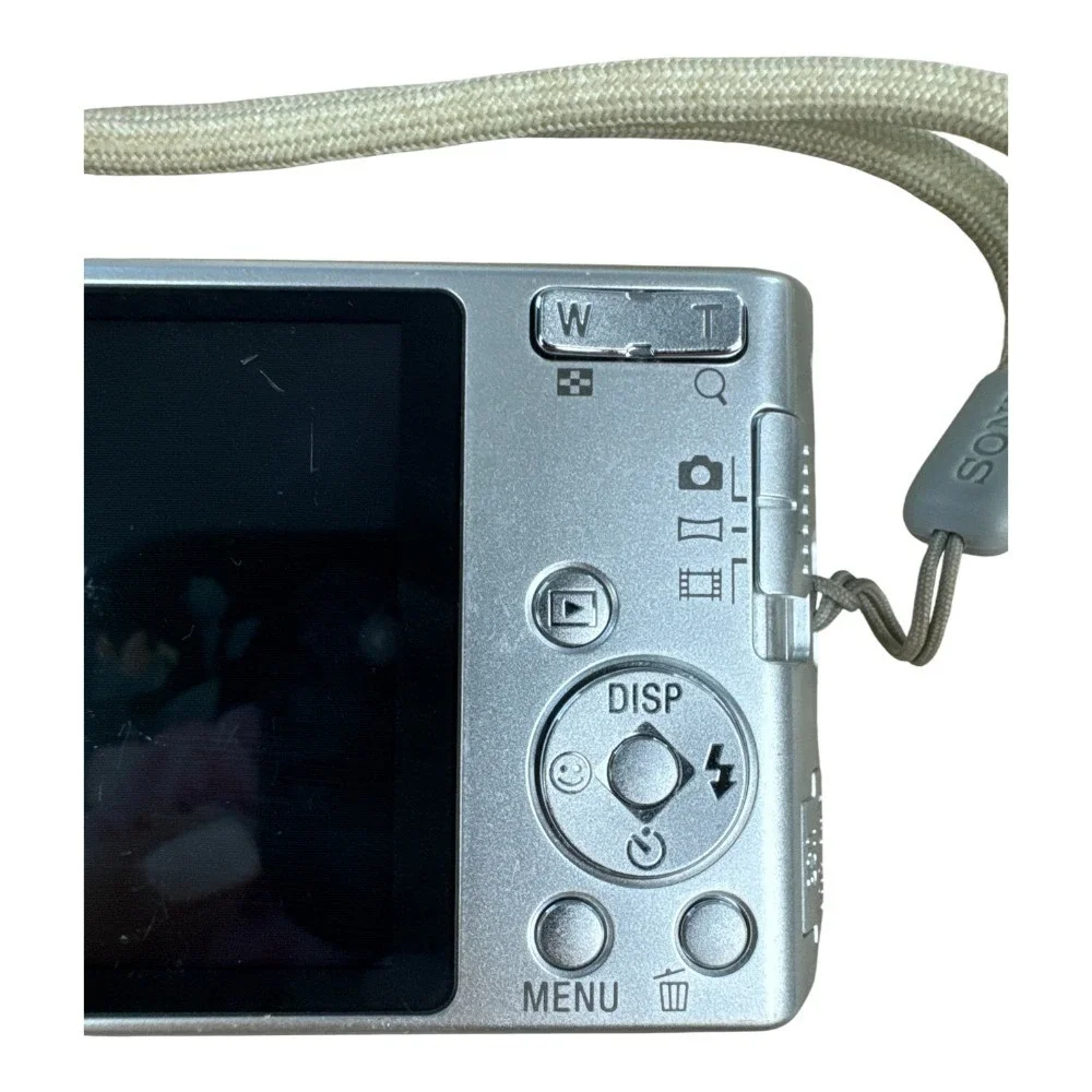 Sony Cyber-Shot DSC-W610 Digital Camera Silver 14.1 MP New Battery 4X Zoom
